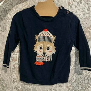 Mayoral Fox toddler sweater